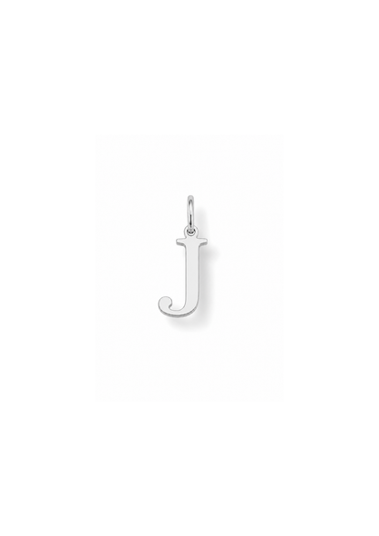 Essential Letter Charm I Silber
