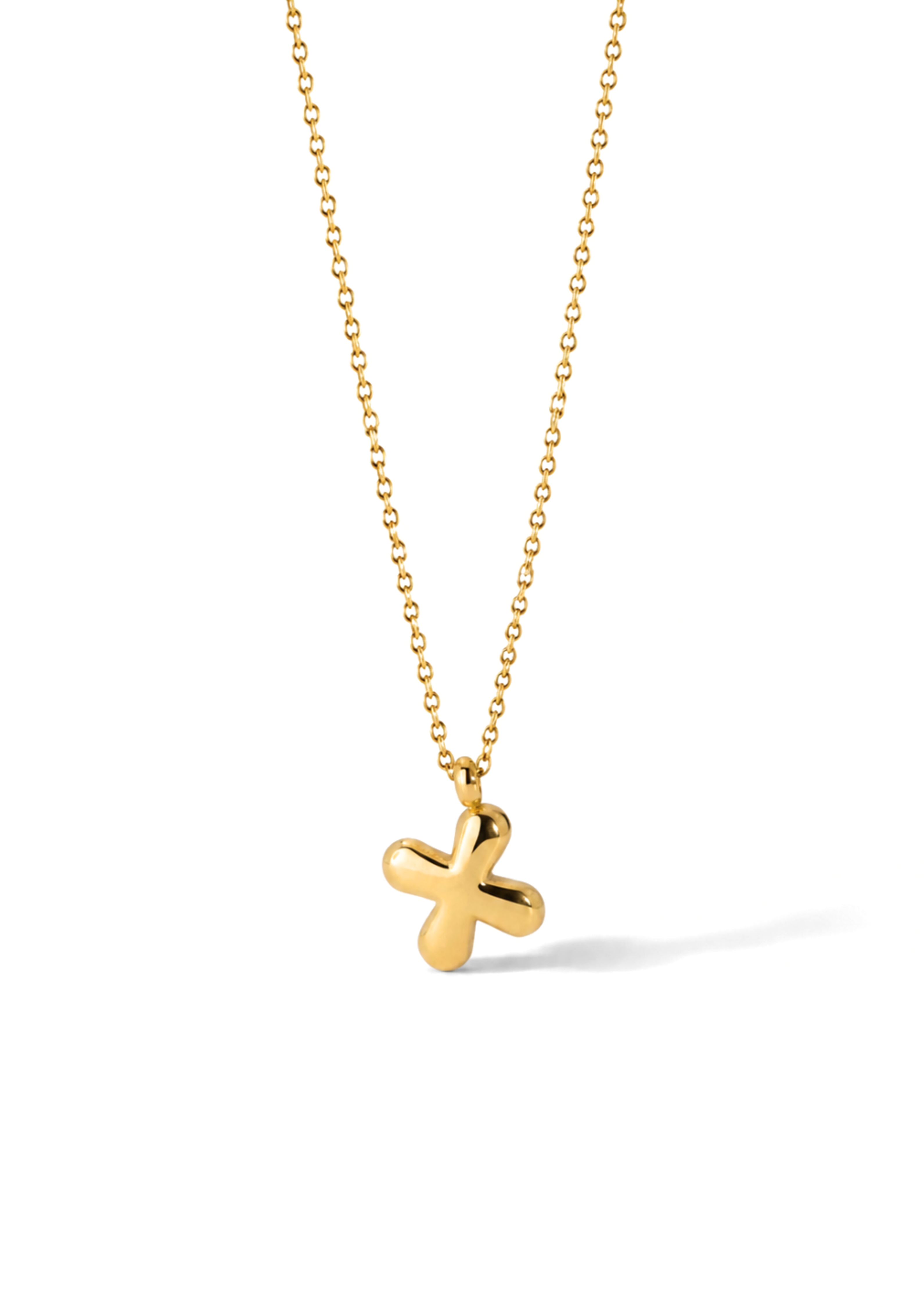 Letter Necklace | Gold