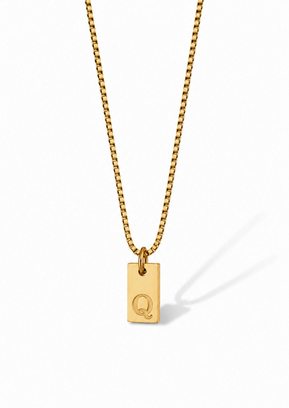 Alpha Halskette I Gold