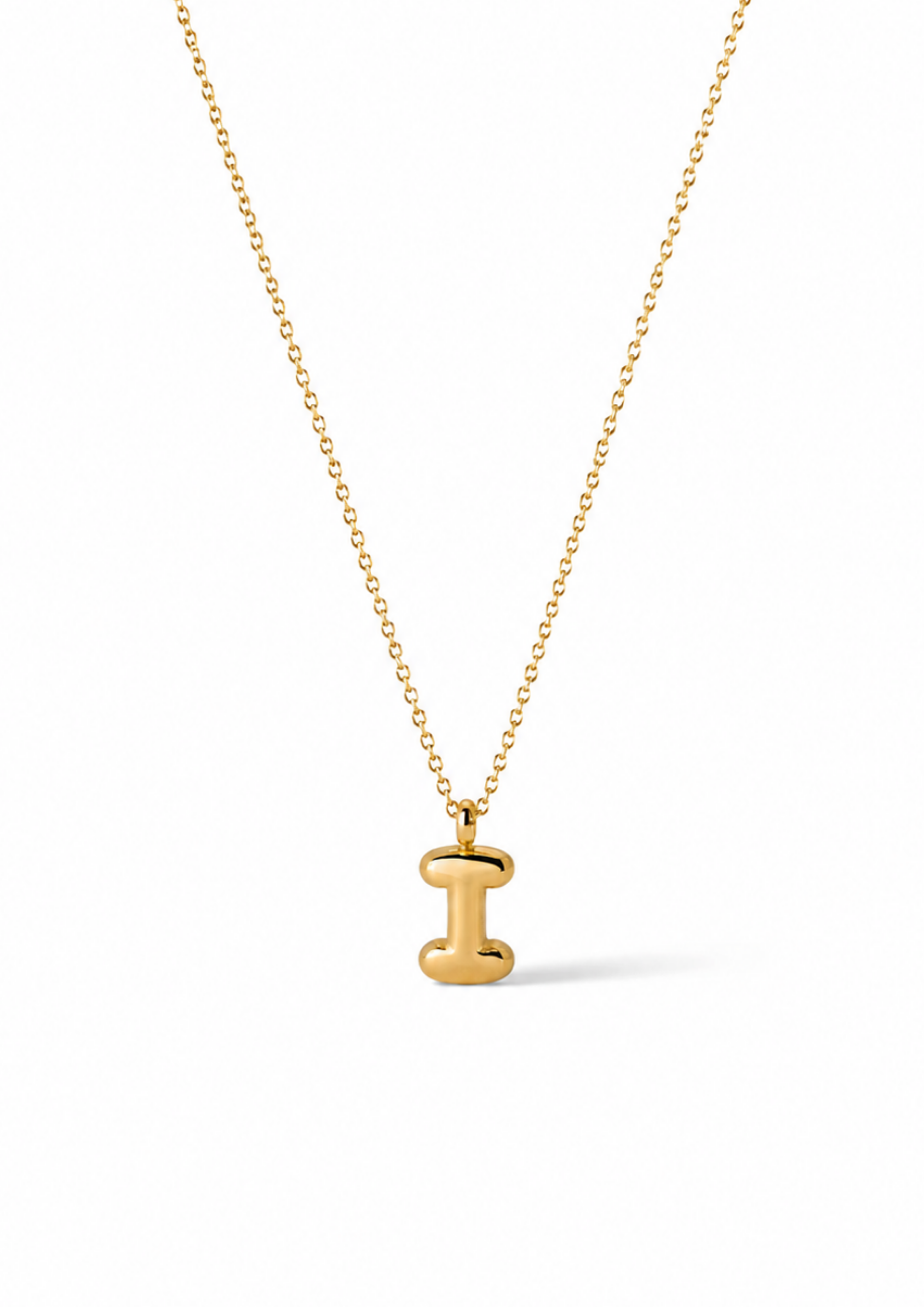Letter Necklace | Gold