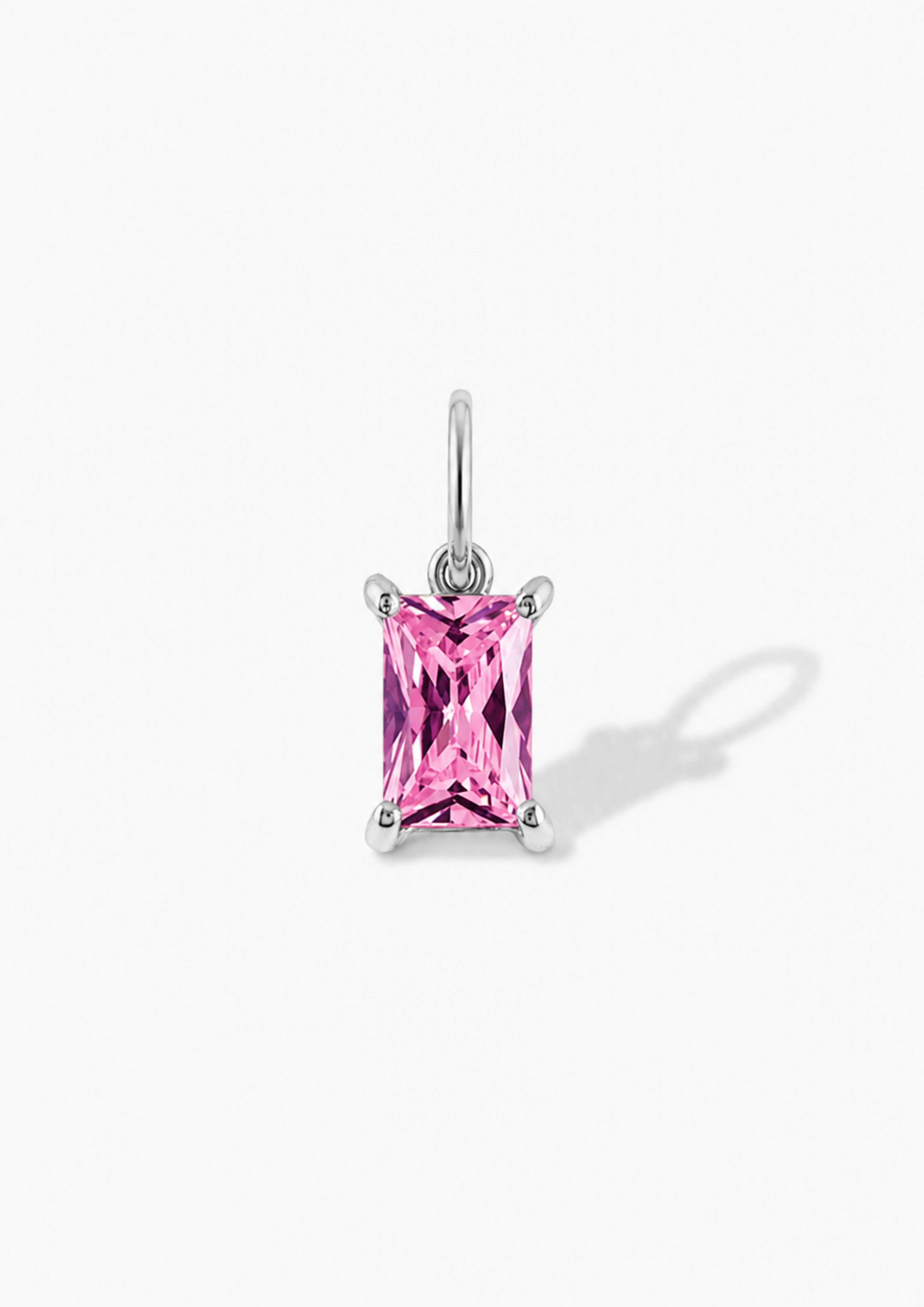 Birthstone Charm I Silber