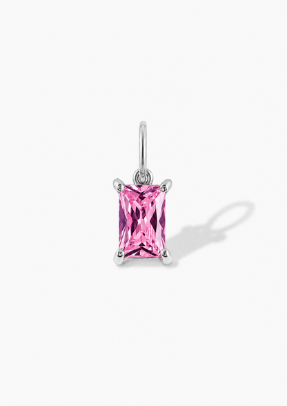 Birthstone Charm I Silber