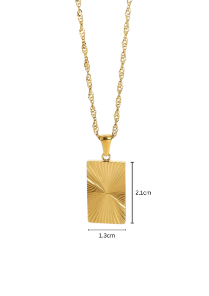 Axis Halskette I Gold