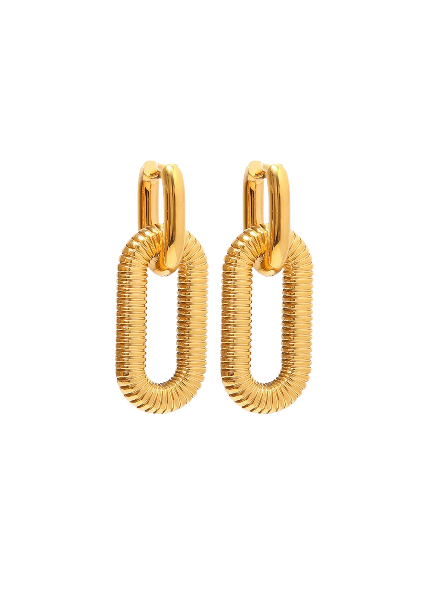 Contour Ohrringe I Gold