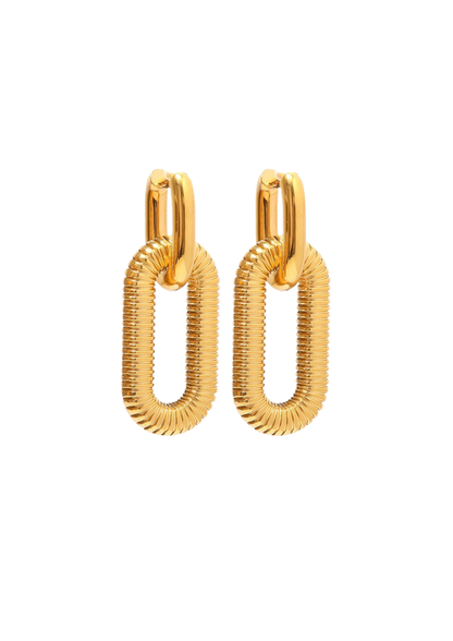 Contour Ohrringe I Gold