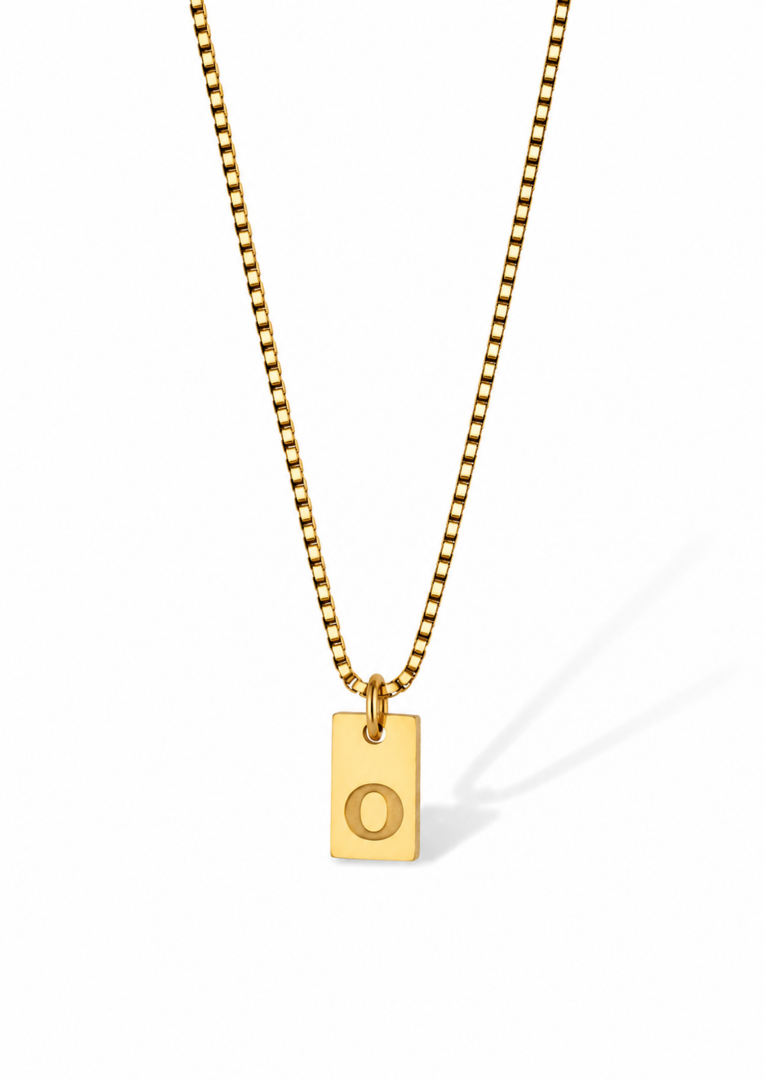 Alpha Halskette I Gold