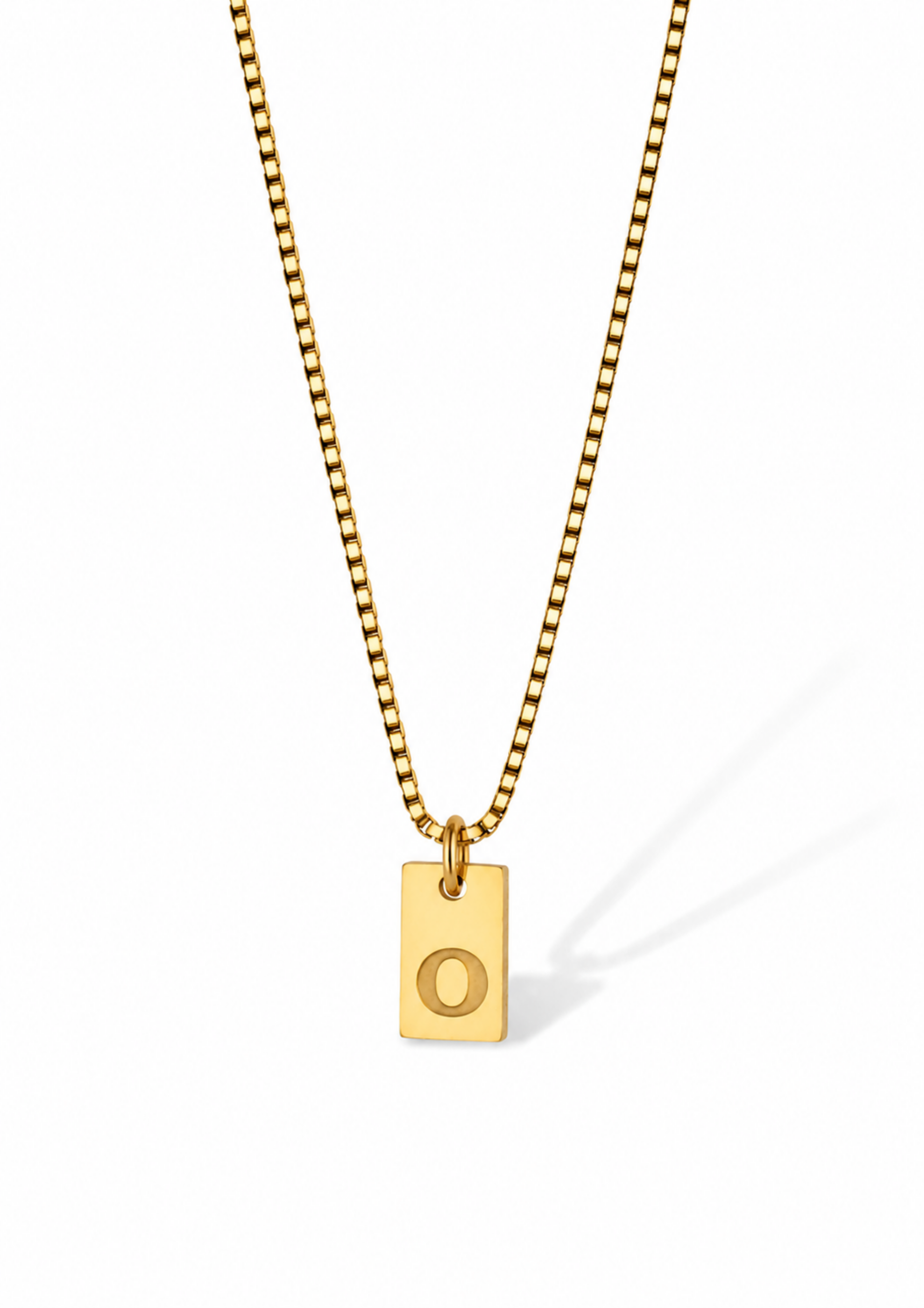 Alpha Halskette I Gold