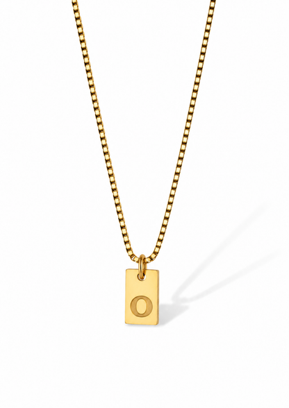 Alpha Halskette I Gold