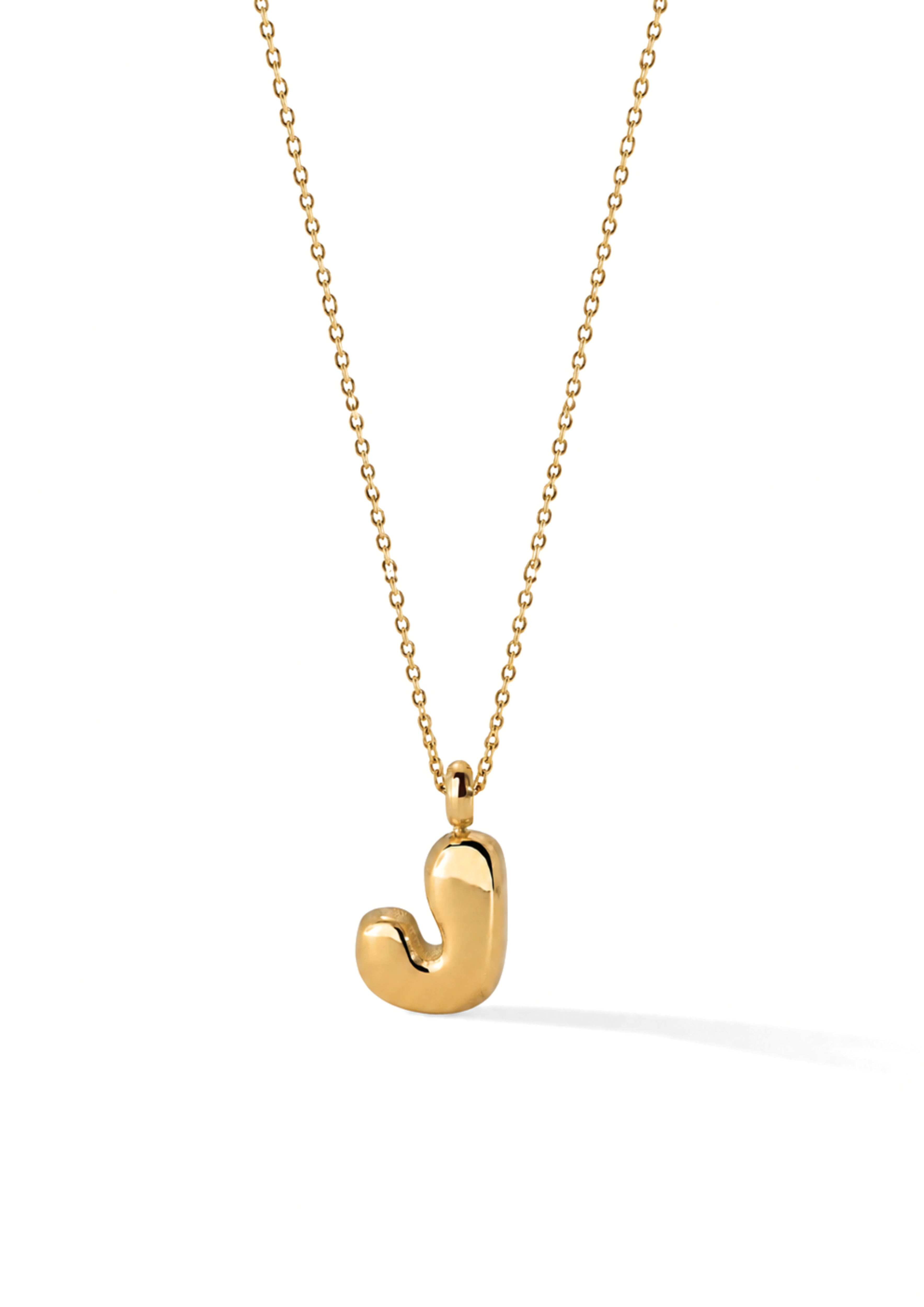 Letter Necklace | Gold