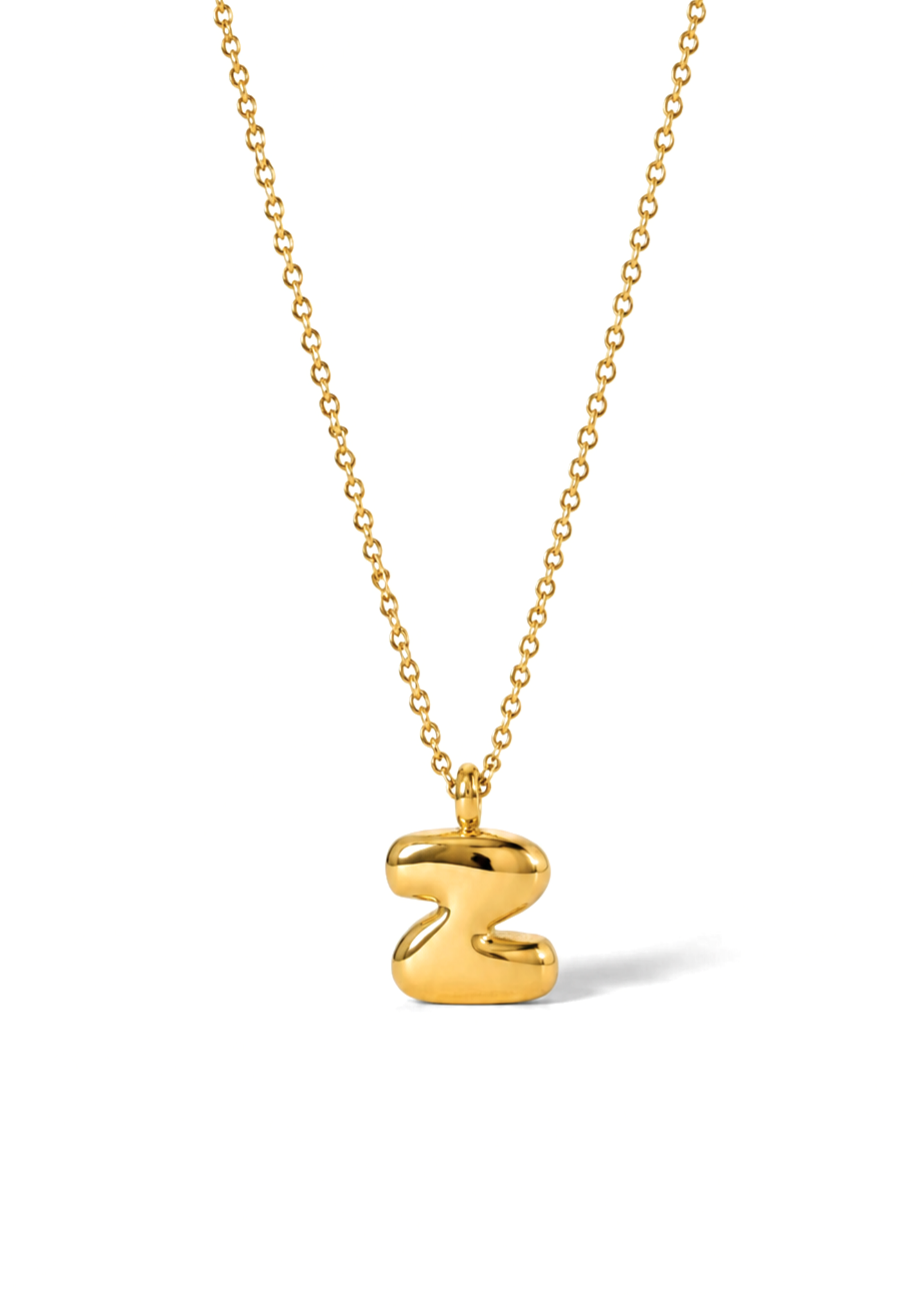 Letter Necklace | Gold