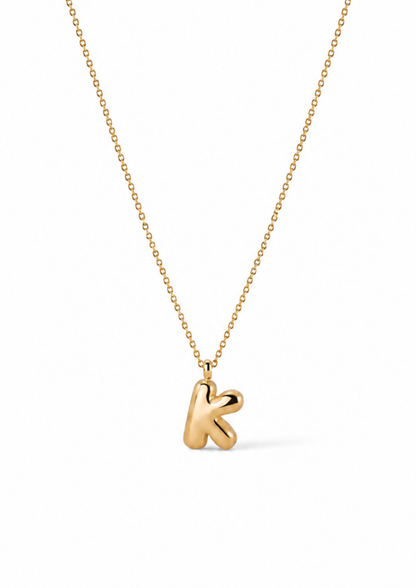 Letter Necklace | Gold