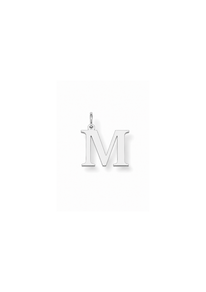 Essential Letter Charm I Silber