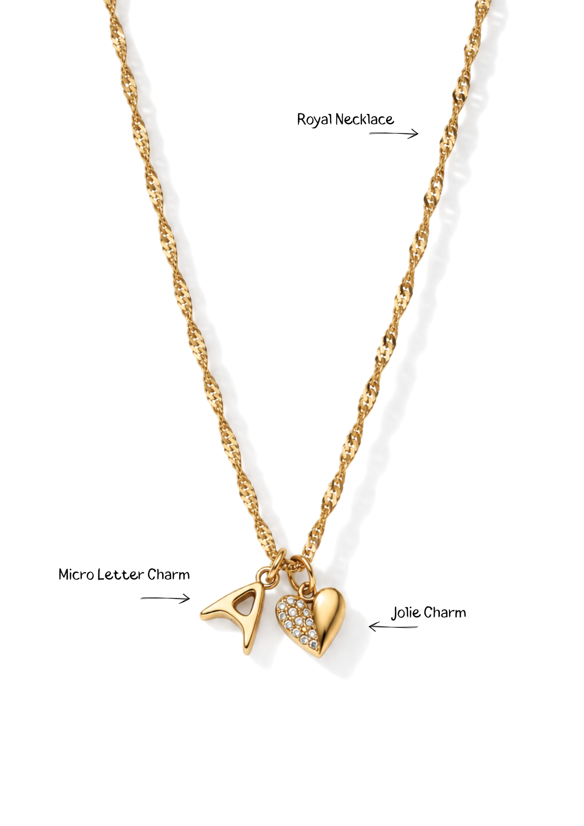 Jolie Charm I Gold