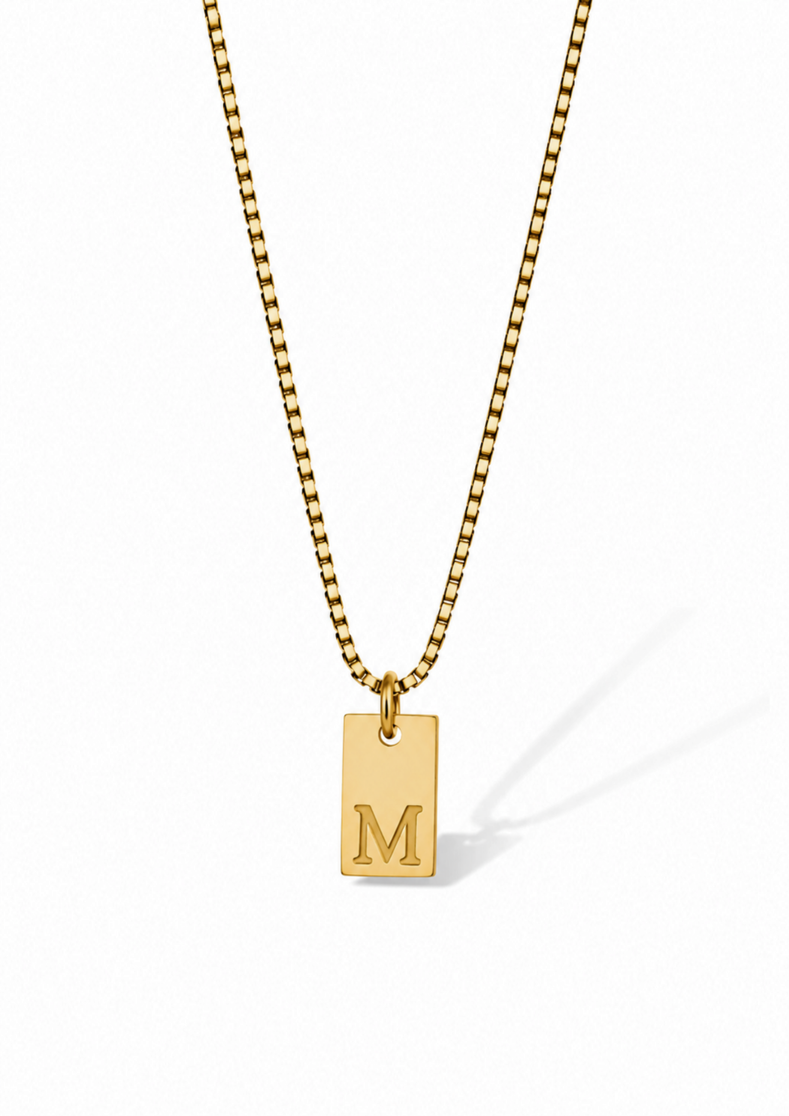 Alpha Halskette I Gold