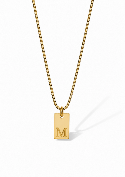 Alpha Halskette I Gold