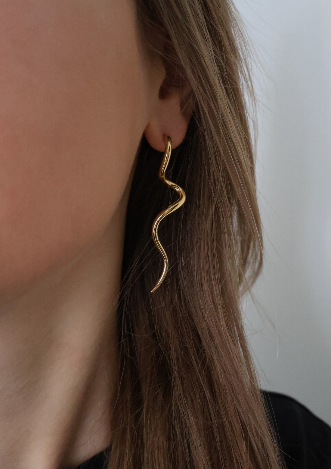 Sway Ohrstecker I Gold