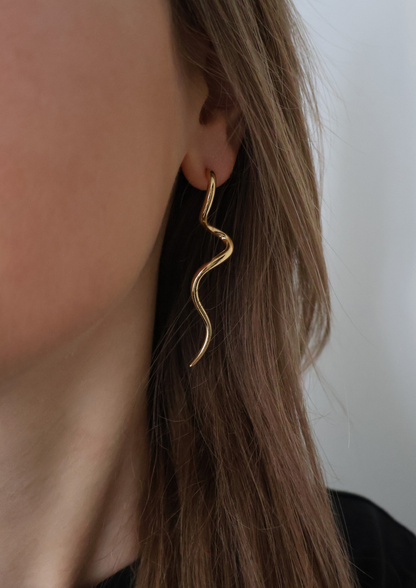 Sway Ohrstecker I Gold