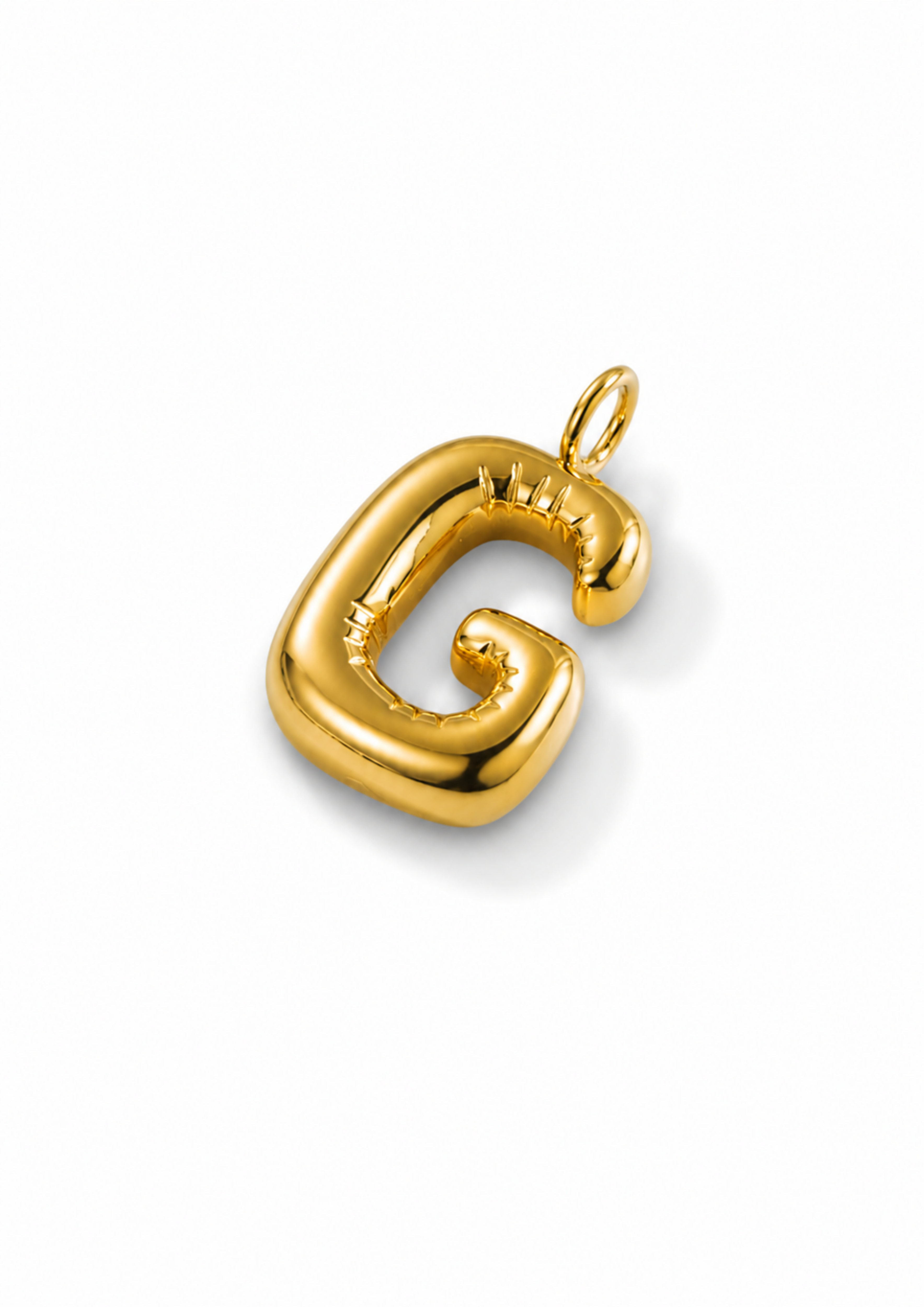 Letter Charm I Gold