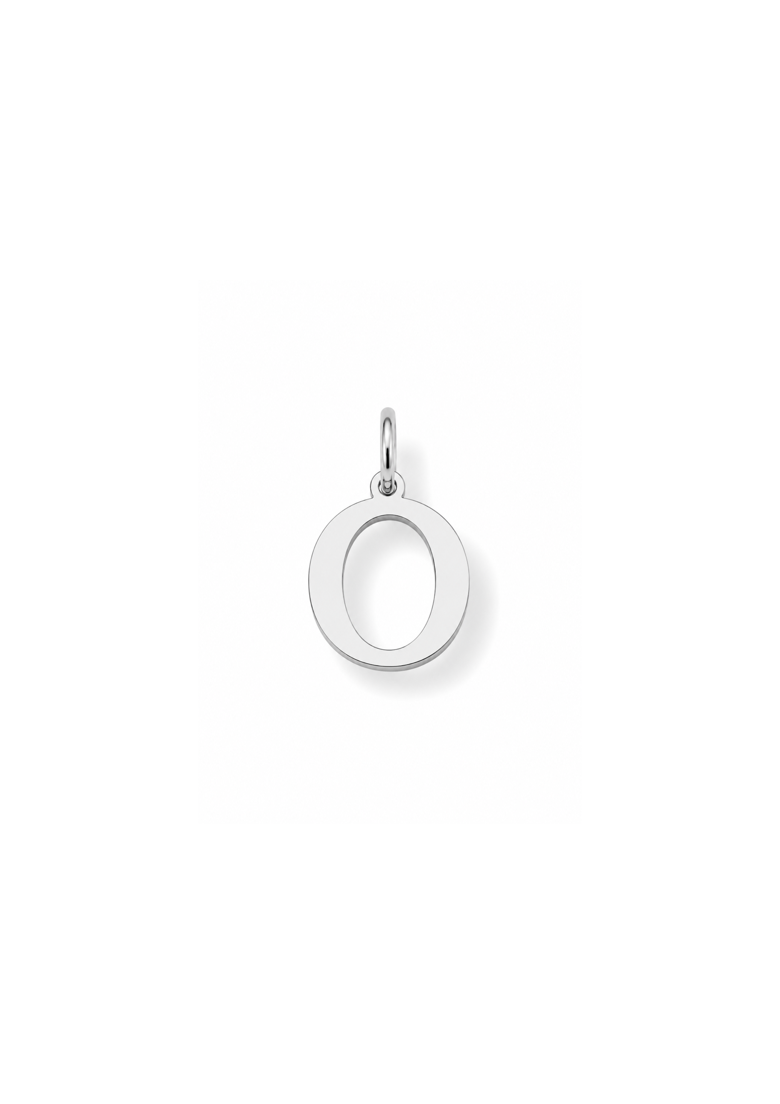 Essential Letter Charm I Silber