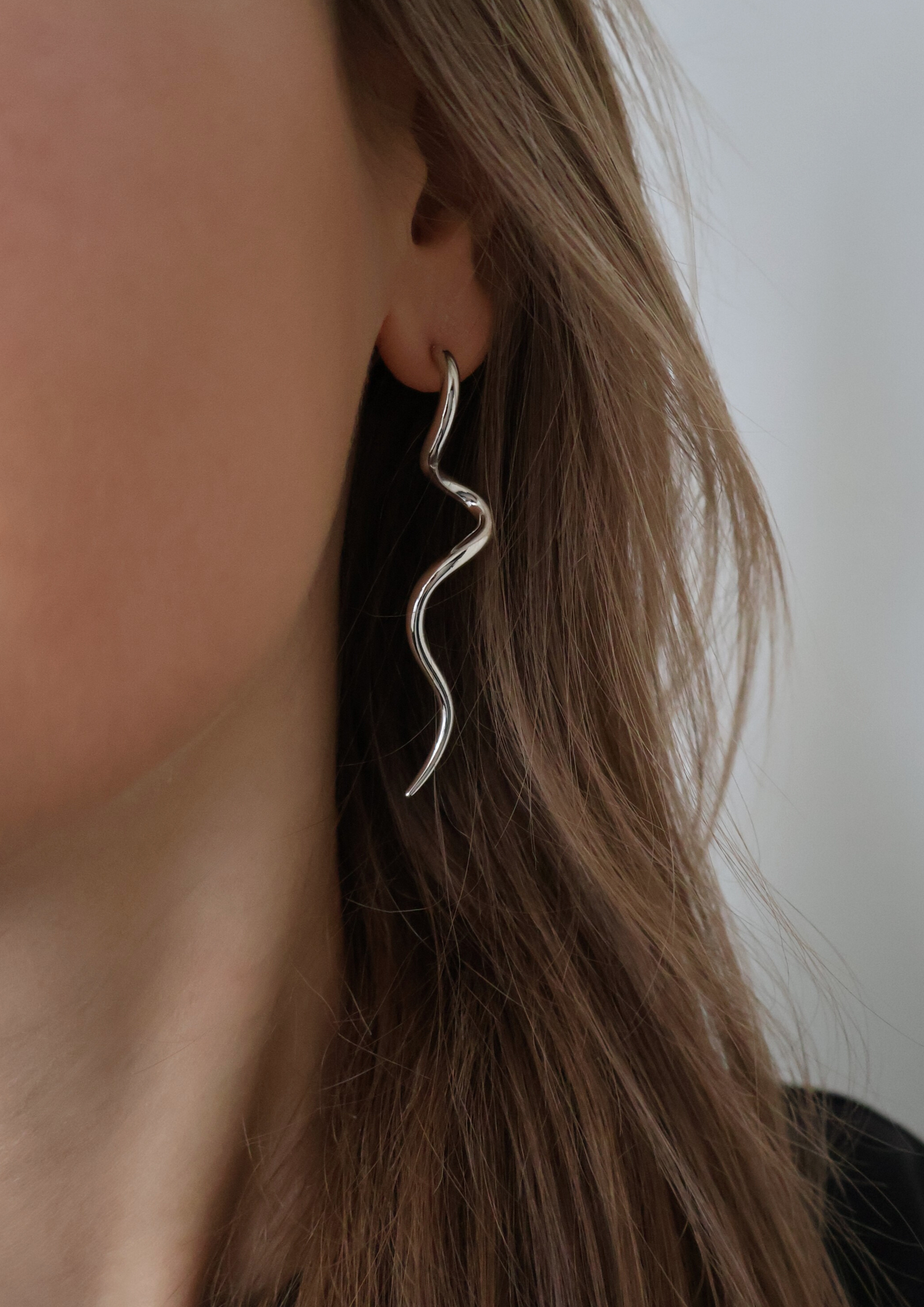 Sway Ohrstecker I Silber