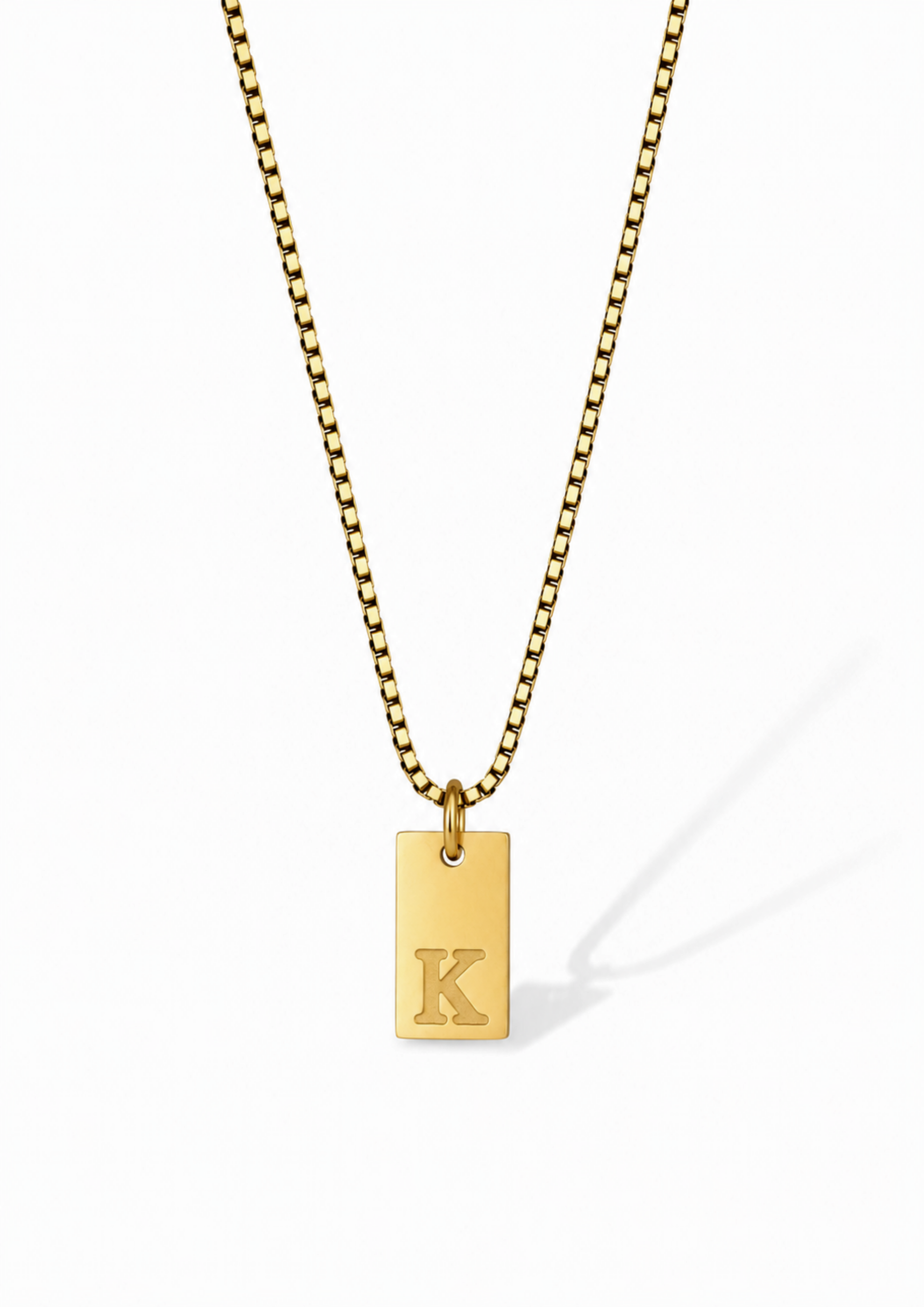 Alpha Halskette I Gold
