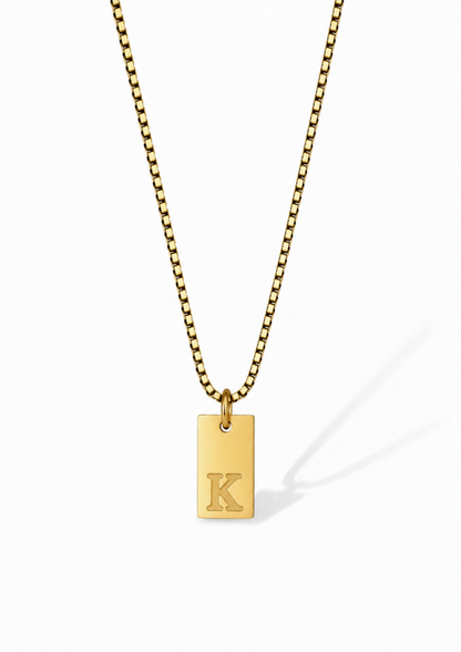 Alpha Halskette I Gold
