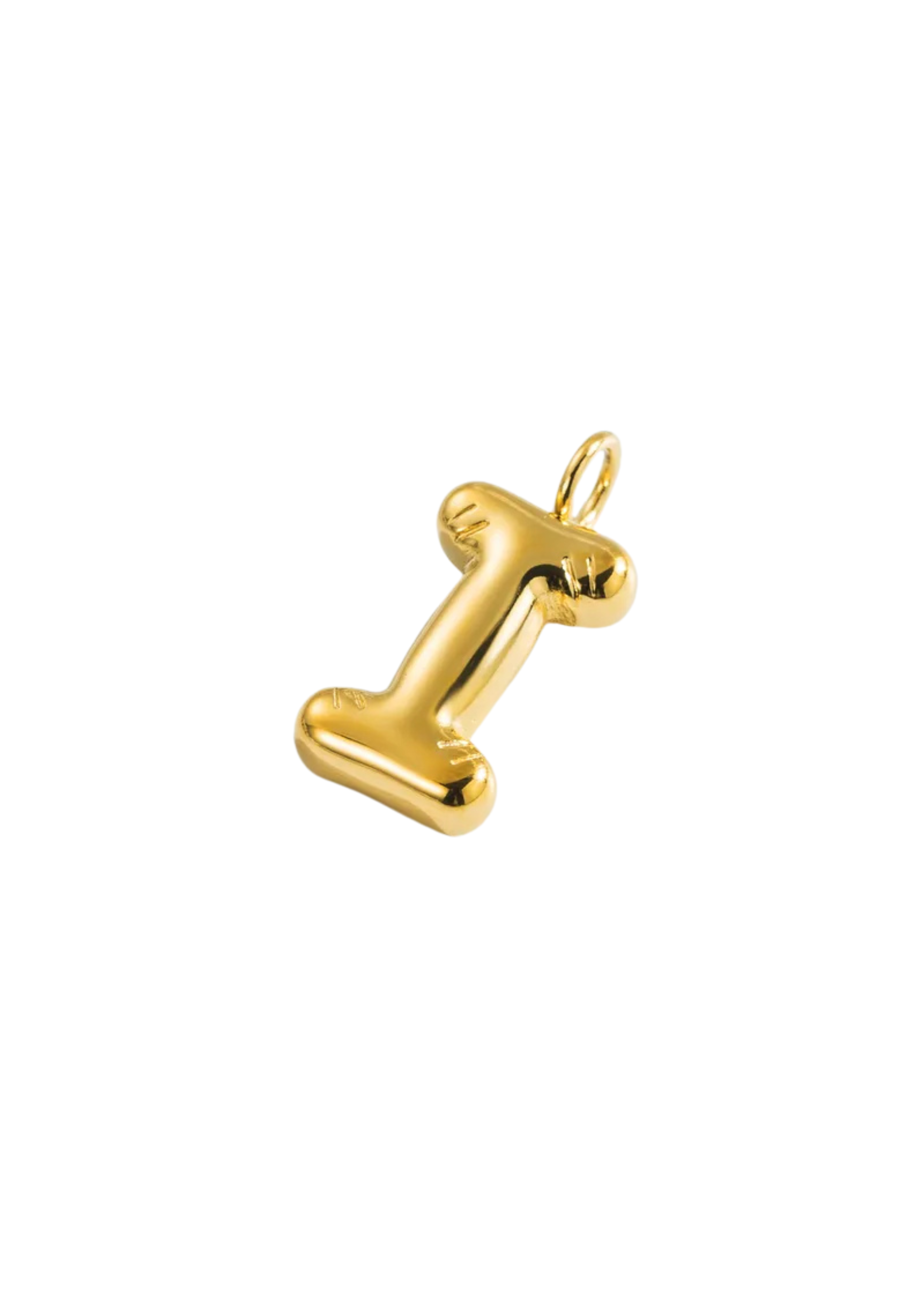 Letter Charm I Gold