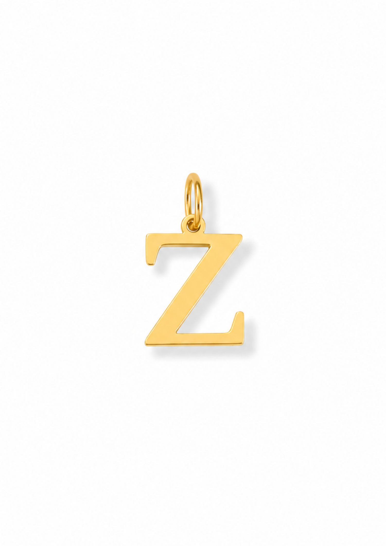 Essential Letter Charm I Gold