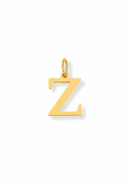 Essential Letter Charm I Gold