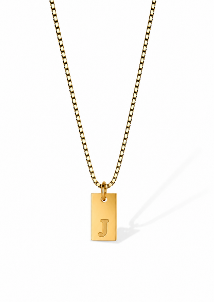 Alpha Halskette I Gold