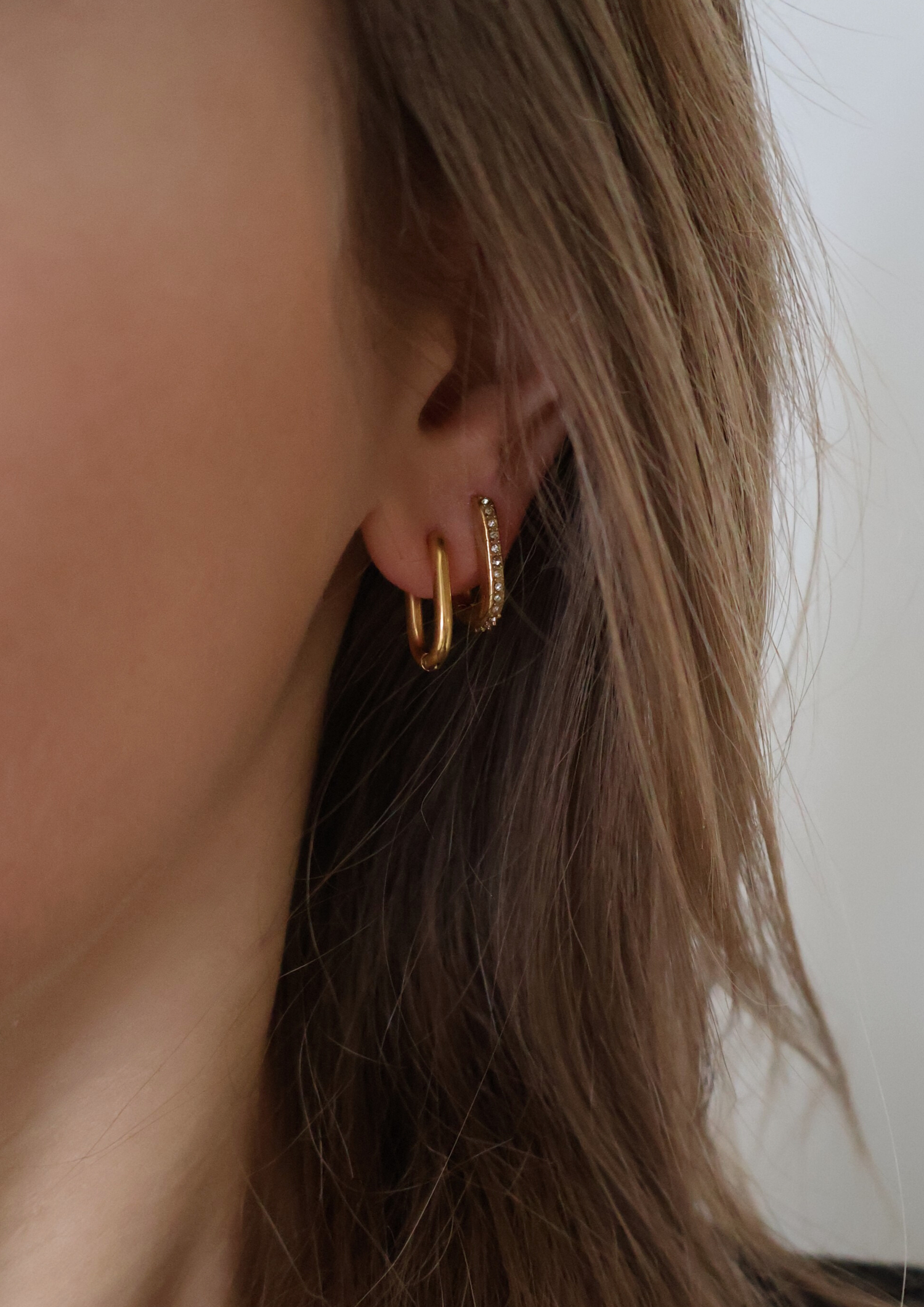 Pure Ohrringe I Gold