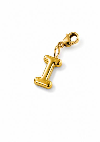 Letter Charm I Gold