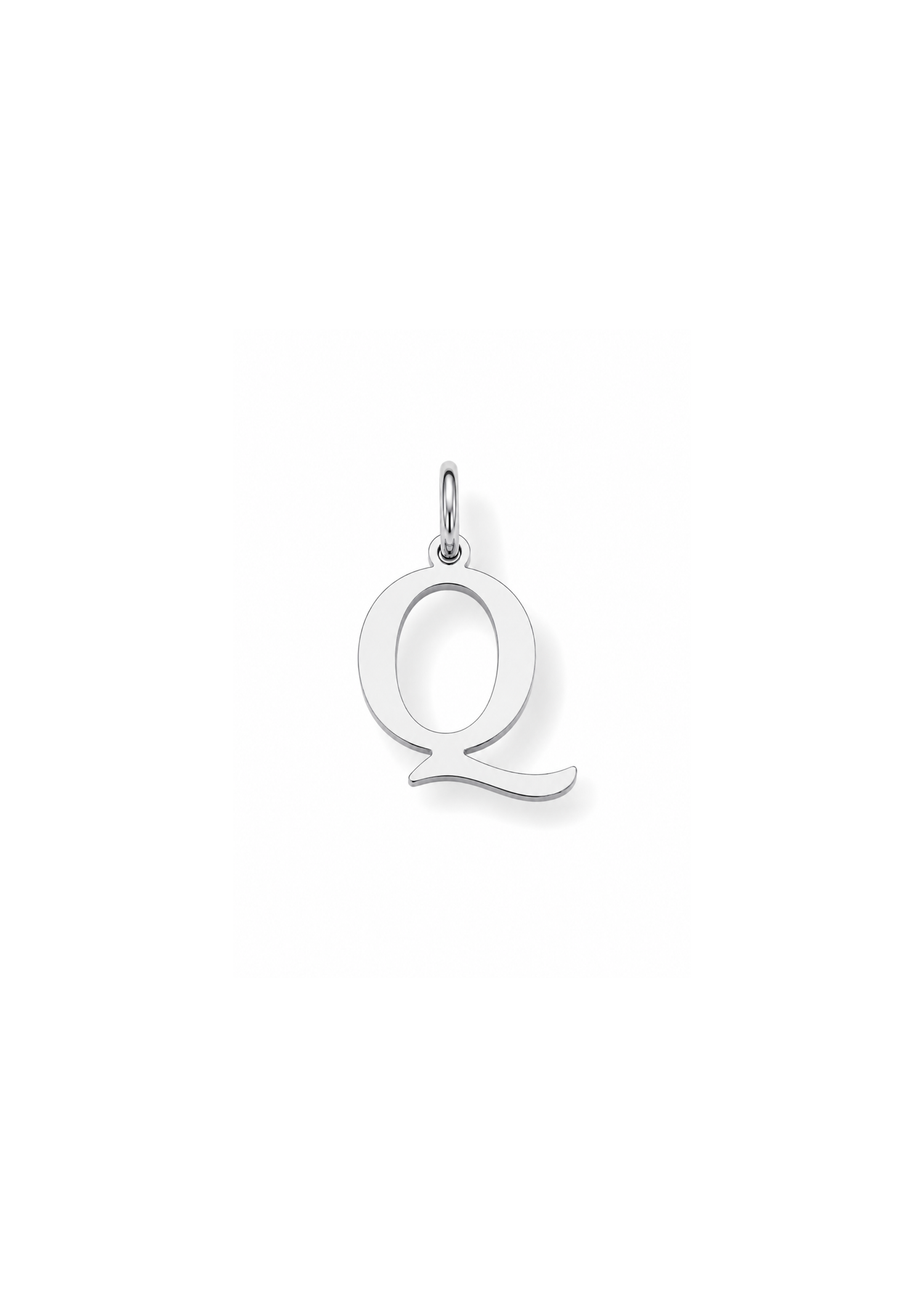 Essential Letter Charm I Silber
