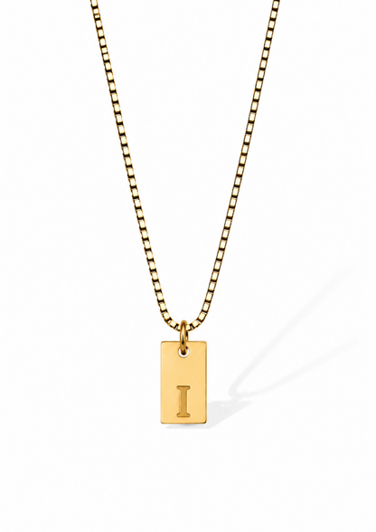 Alpha Halskette I Gold