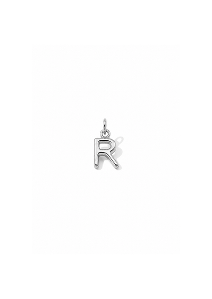 Micro Letter Charm I Silber