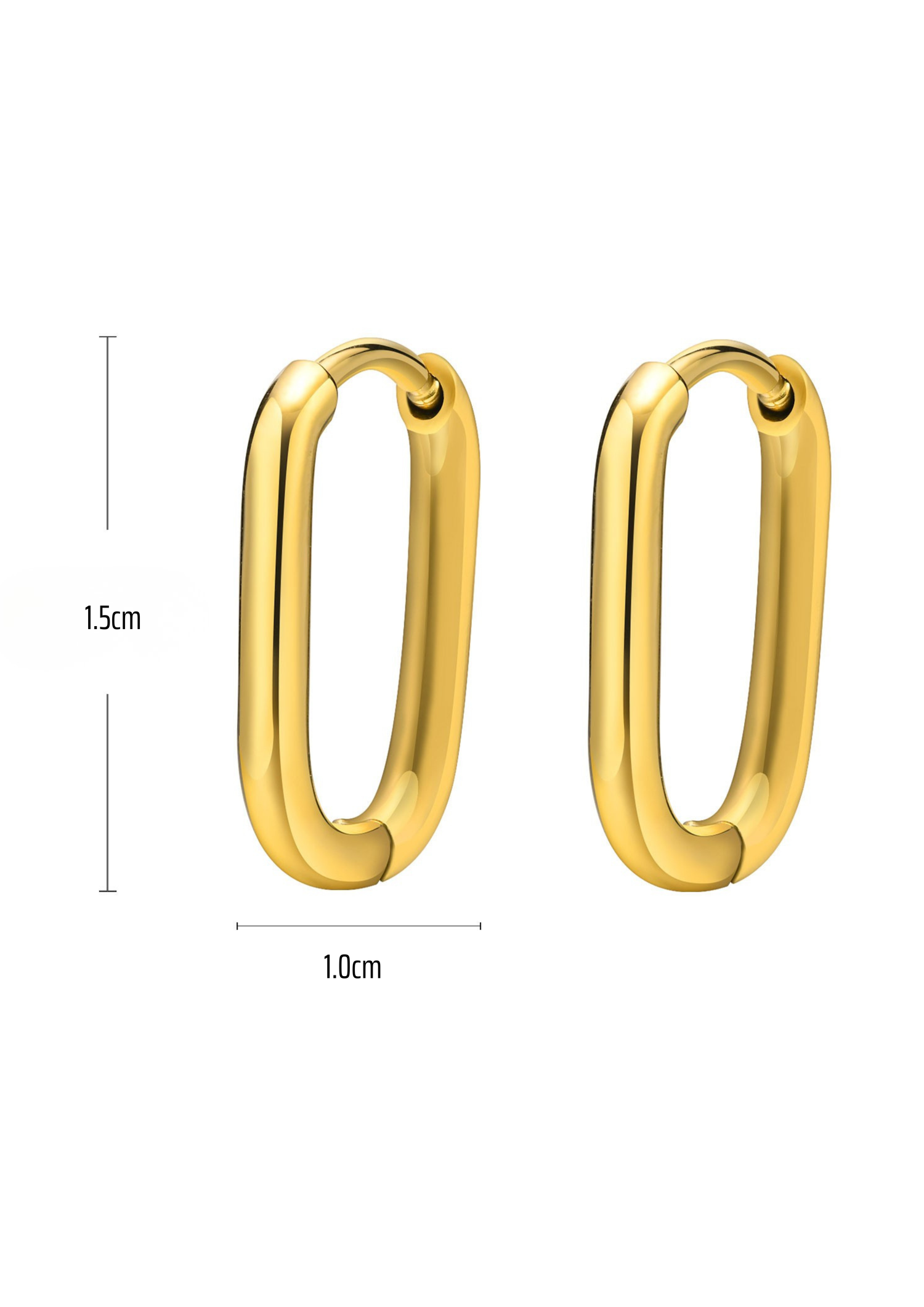 Pure Ohrringe I Gold