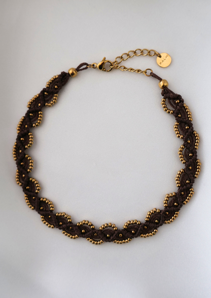 Boho Beach Fusskettchen I Gold