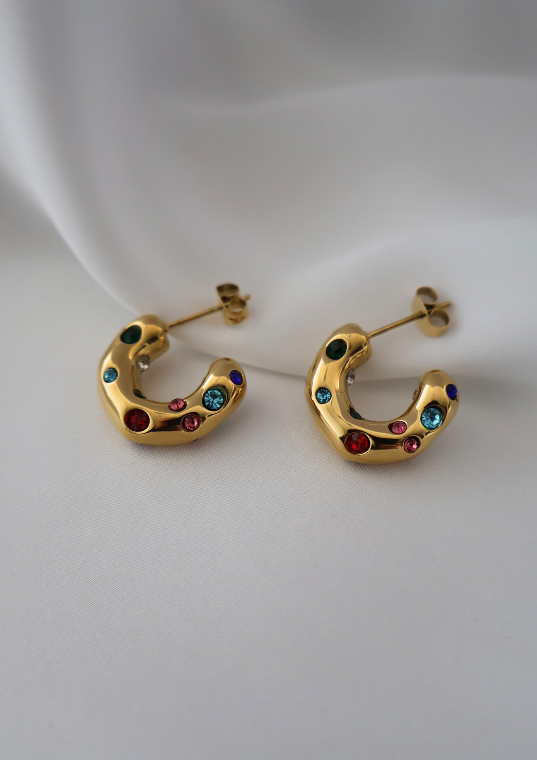 Kaleido Ohrstecker I Gold
