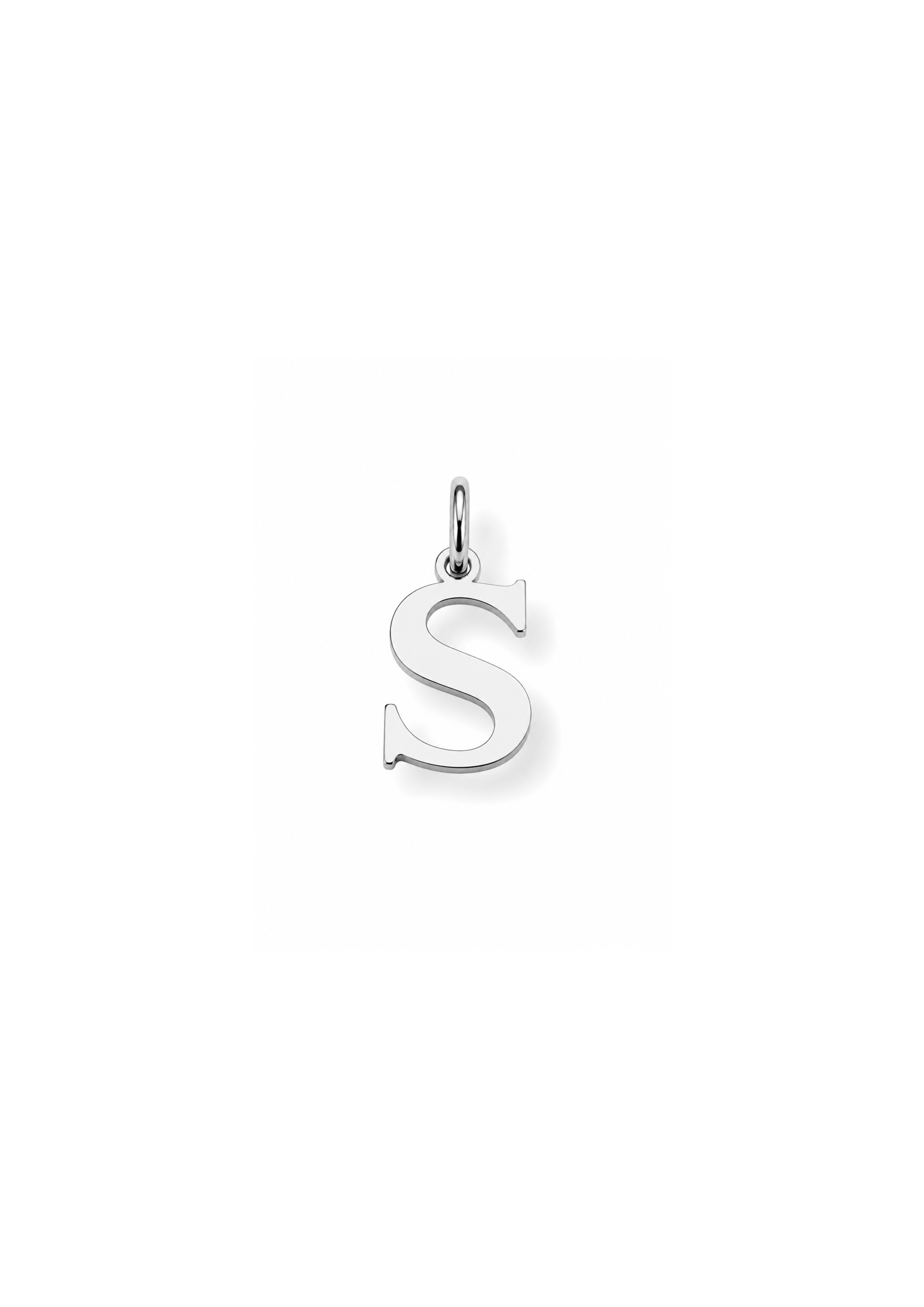 Essential Letter Charm I Silber
