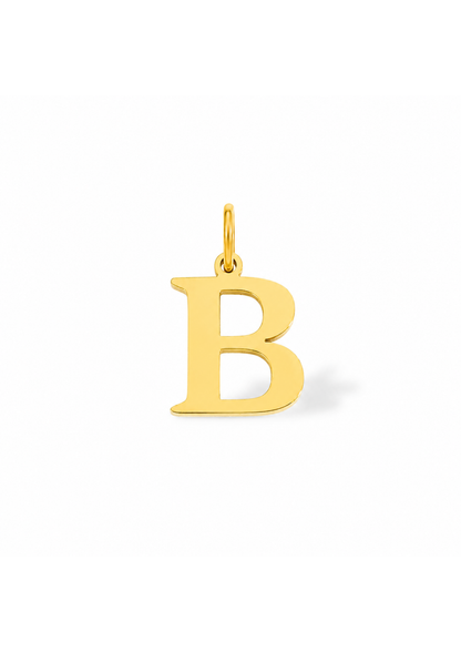 Essential Letter Charm I Gold