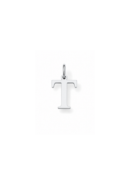 Essential Letter Charm I Silber