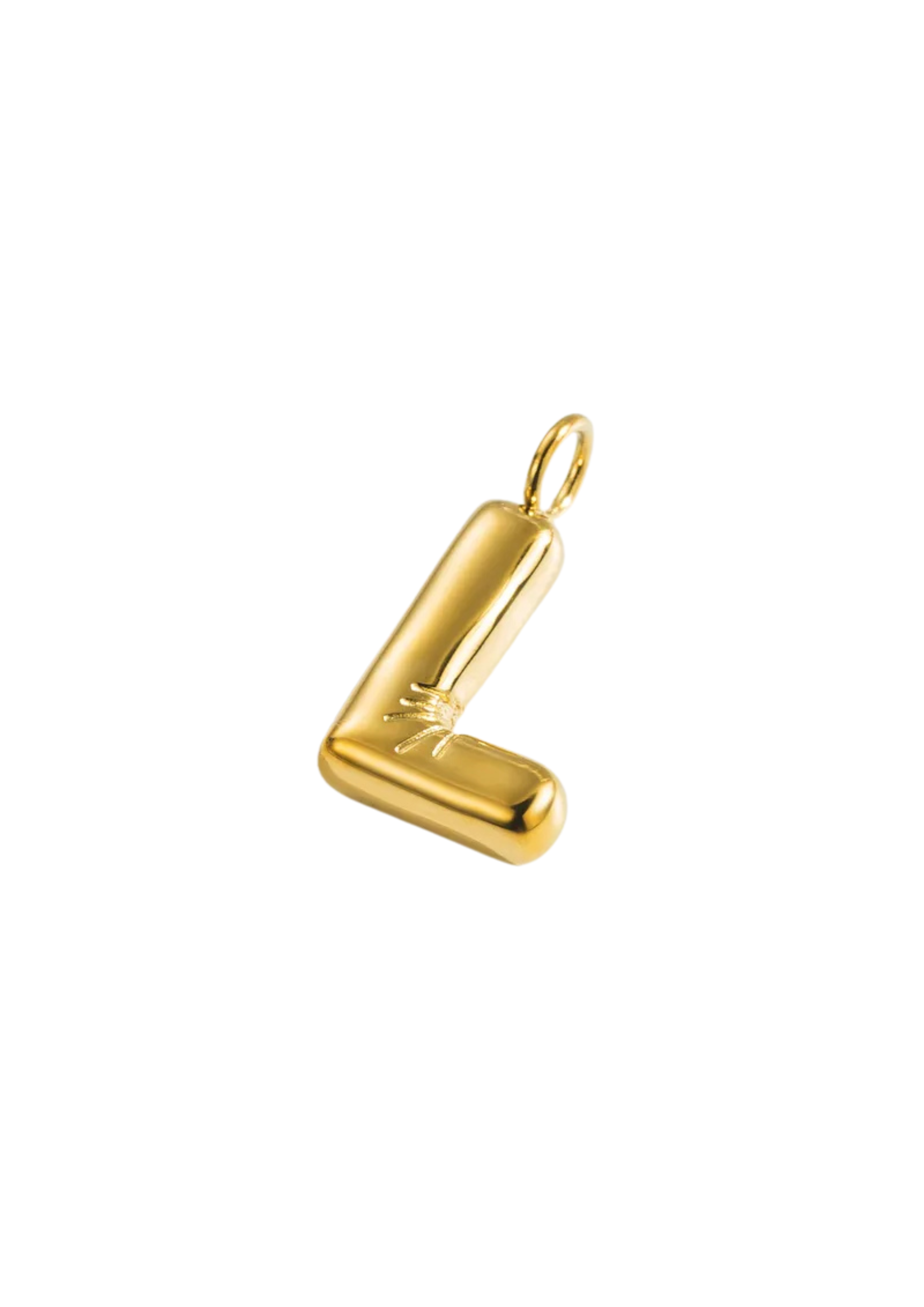 Letter Charm I Gold