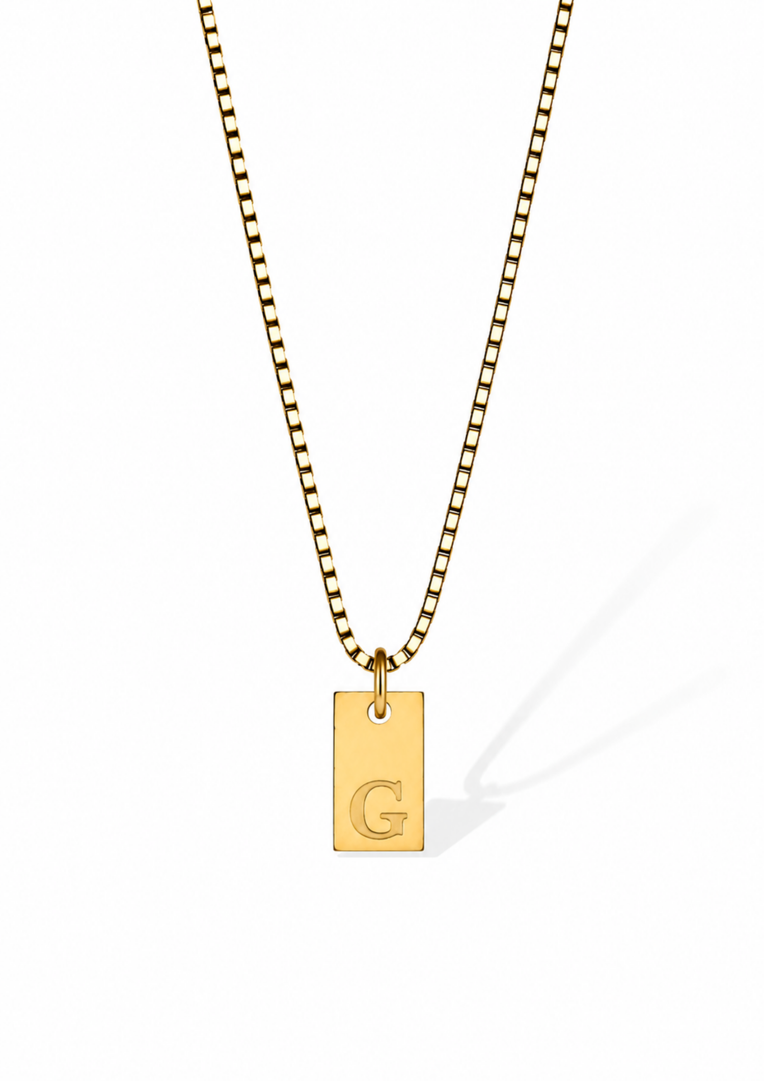 Alpha Halskette I Gold