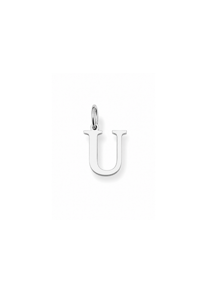 Essential Letter Charm I Silber