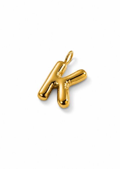 Letter Charm I Gold