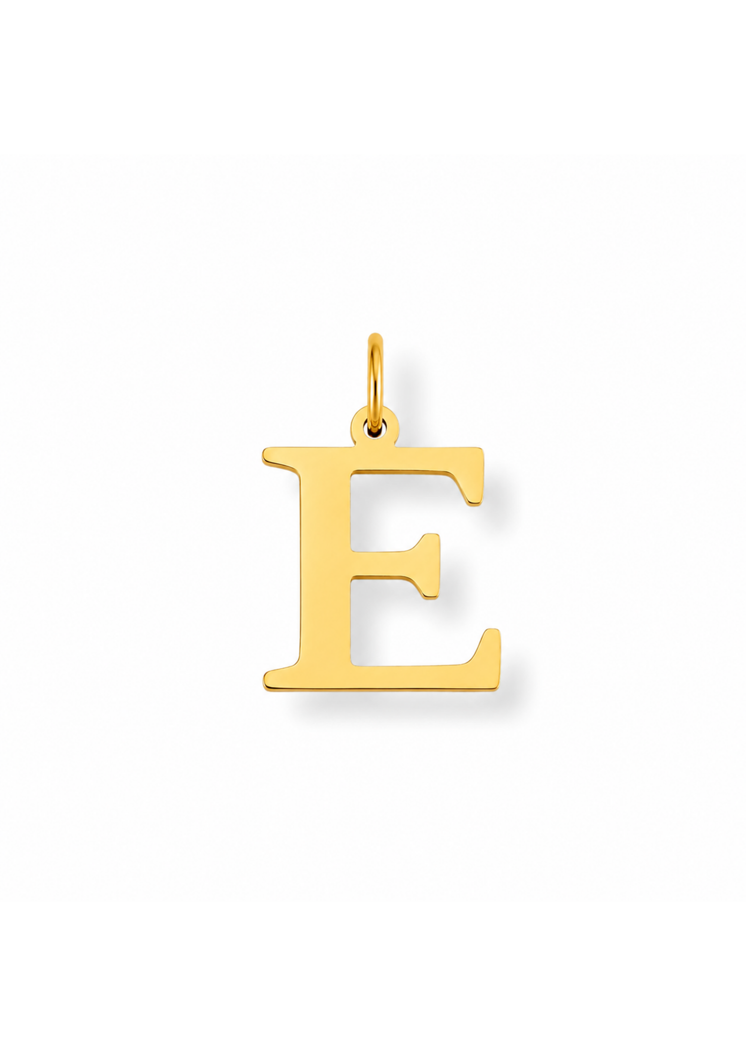 Essential Letter Charm I Gold