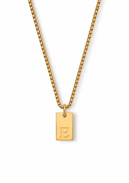Alpha Halskette I Gold