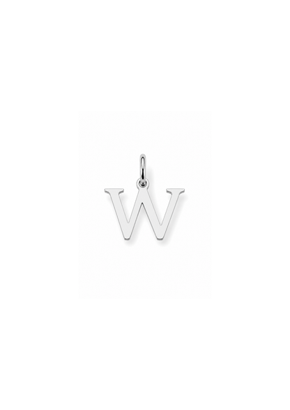 Essential Letter Charm I Silber