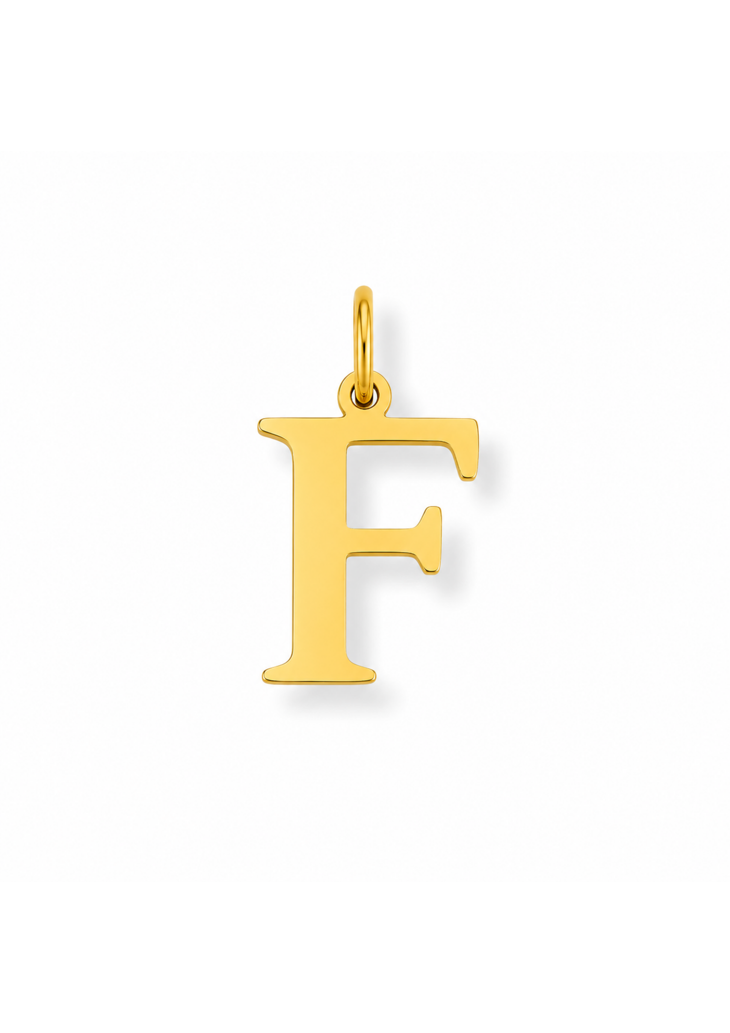 Essential Letter Charm I Gold