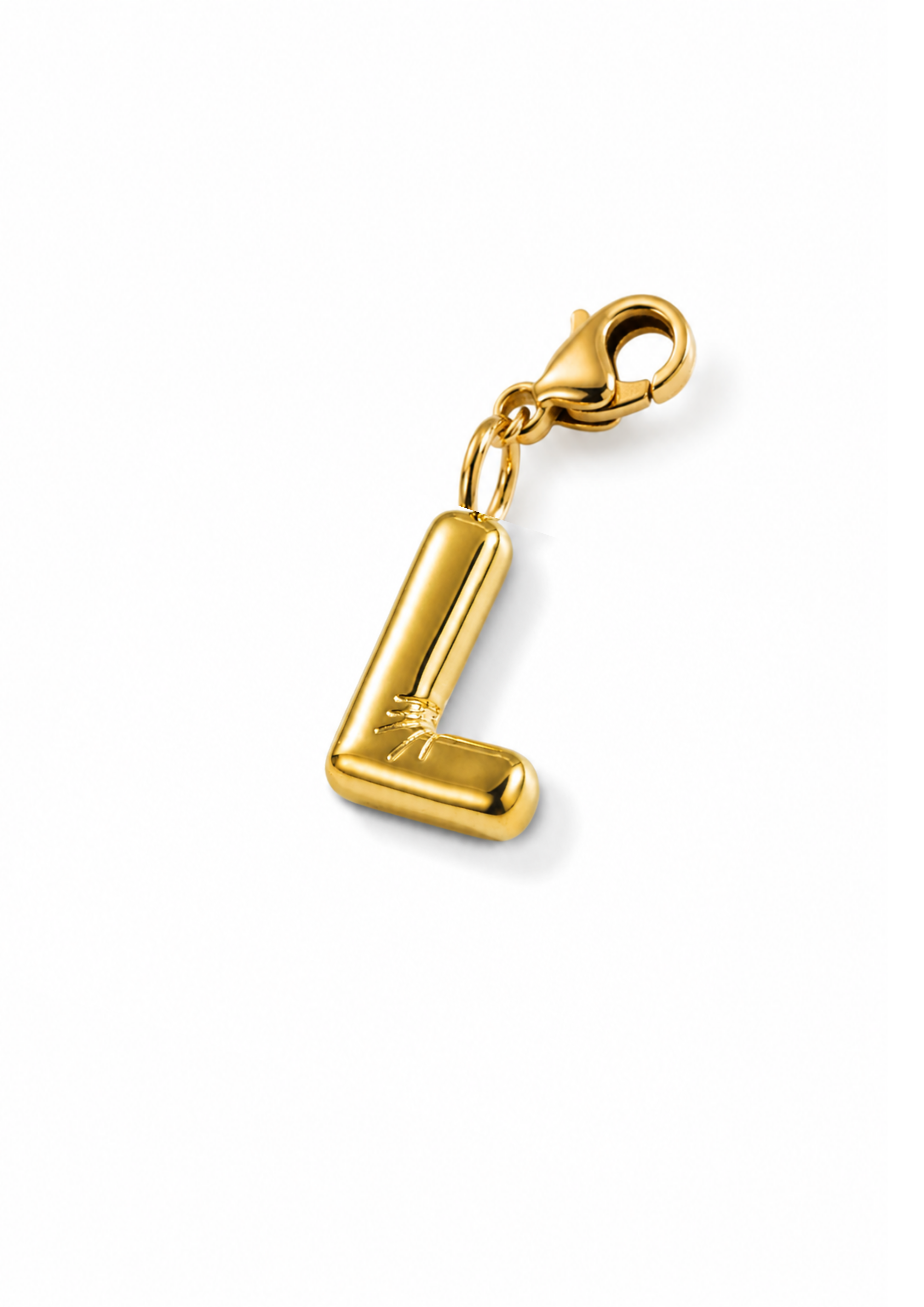 Letter Charm I Gold